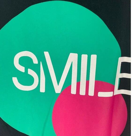 City Streets Shirt Womens Sz XL Short Sleeve Stretch Graphic Printed Casual Top - Picture 6 of 8